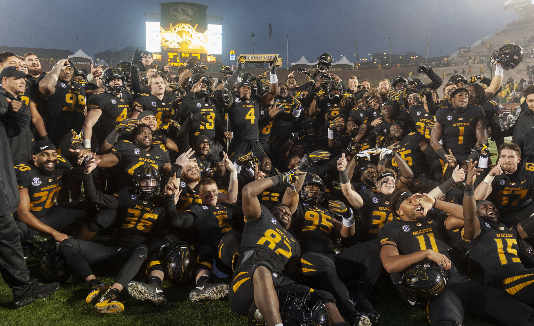 Arkansas Missouri Football